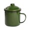 Generic 360/500/660ML?Milk Cup?Anti-rust?Healthy?Eco-friendly?Retro Water Mug with Lid?Household Supplies